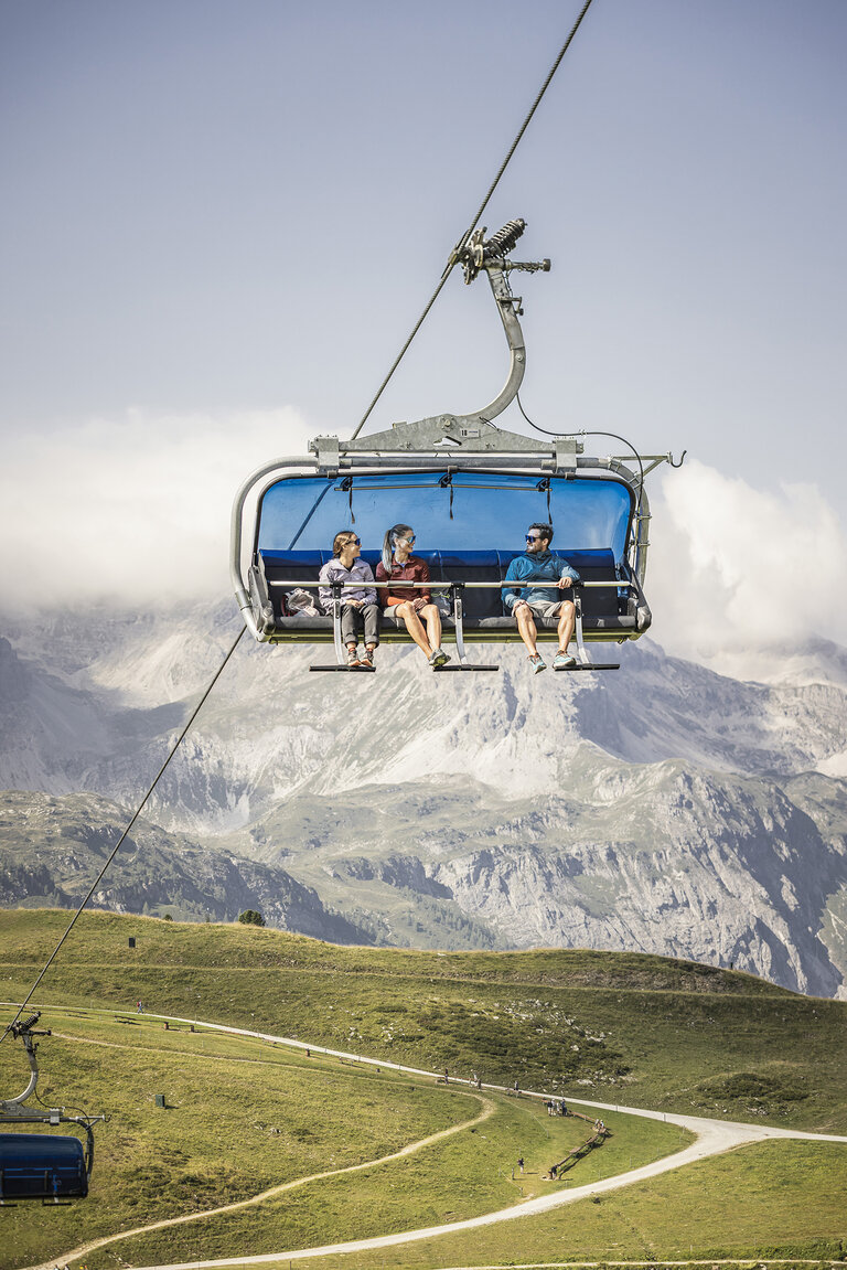 Hochalmbahn im Sommer