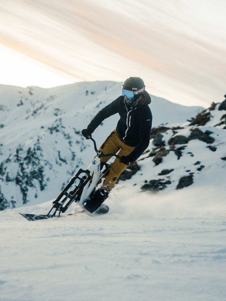 Snowbiken | Skibiken | Snowkiten