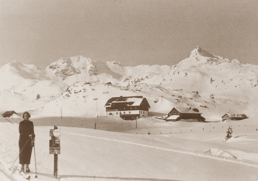 Erste Unterkünfte in Obertauern