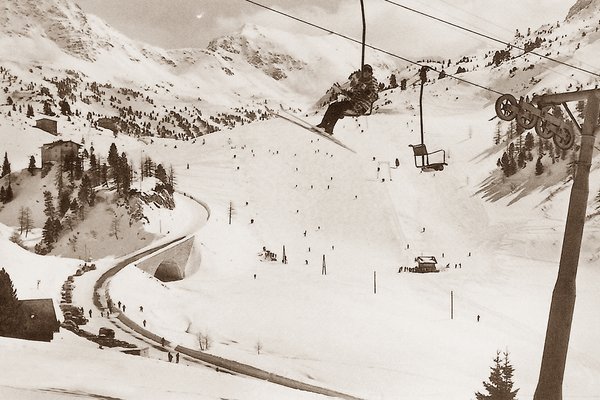Skigebiet Obertauern - Einst und Jetzt