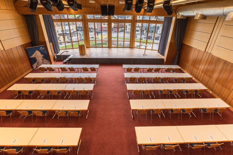Großer Seminarraum des Tourismusverbandes Obertauern