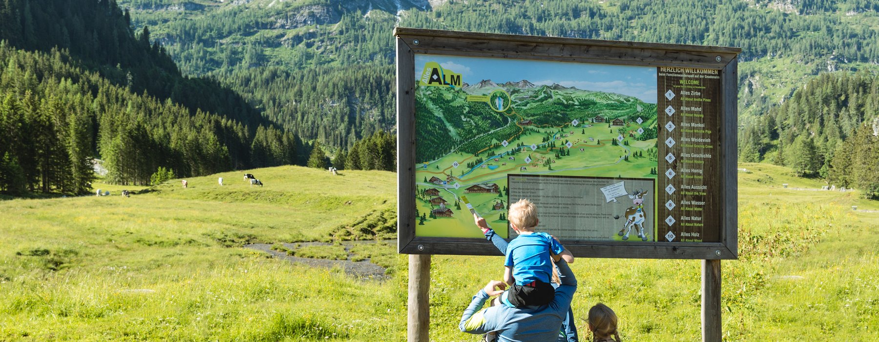 Familien-Rundweg "Alles Alm" in Obertauern