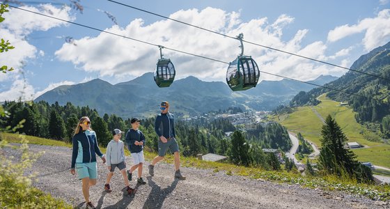 Seilbahnwandern Salzburger Land